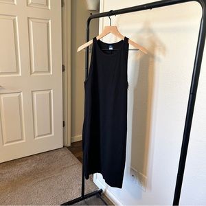 Old Navy Fitted Sleeveless Rib Knit Mini Dress - Black - XL